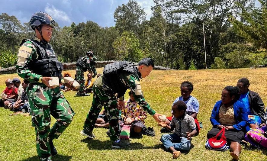 TNI Kuasai Kampung Soanggama di Papua Usai Kontak Tembak Sengit dengan OPM