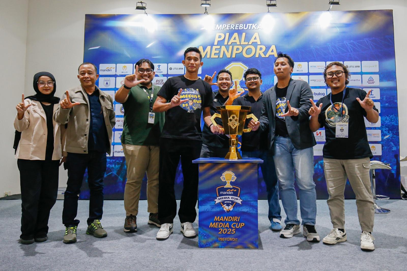 CIBIS Park Dukung Penuh Mandiri Media Cup 2025, 16 Tim Media Beradu Taktik dengan Semangat Rise Beyond Limit
