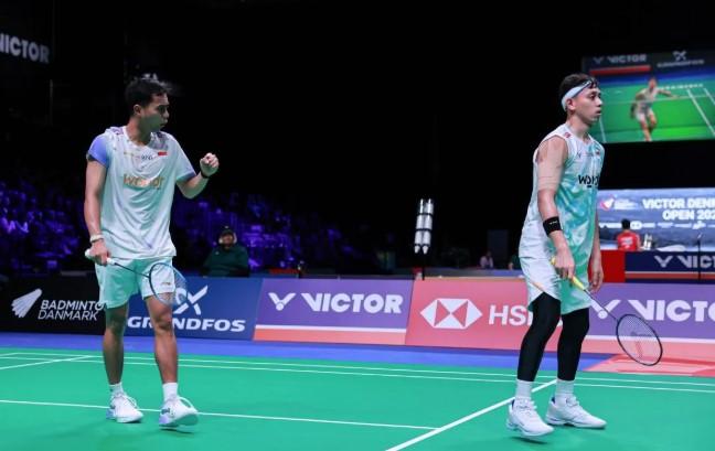 Hadapi Rankireddy/Shetty di Perempat Final Denmark Open, Rian/Rahmat Siap Tampil All Out