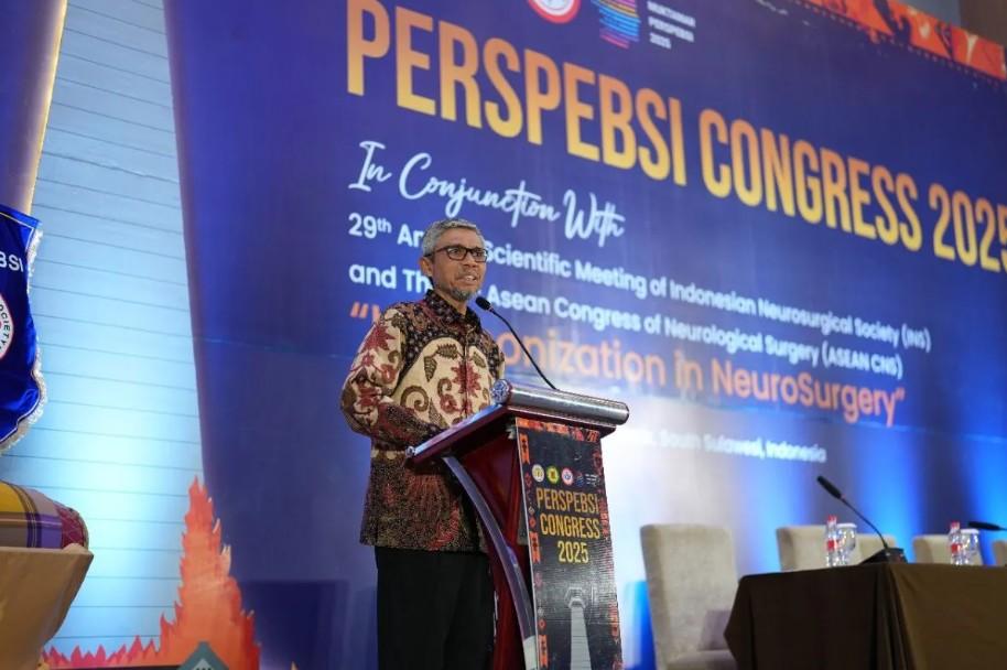 Gubernur Sulsel Tekankan Kolaborasi dan Pelatihan dalam Muktamar PERSPEBSI untuk Tingkatkan Layanan Kesehatan