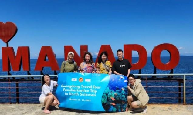 KJRI Guangzhou Ajak Agen Travel Tiongkok Kunjungi Sulawesi Utara dalam Program Famtrip Pariwisata