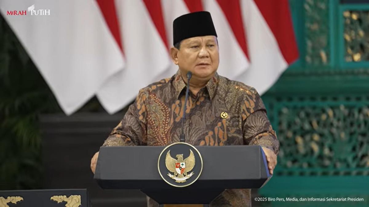 Presiden Prabowo: Dalam Satu Tahun, Produksi Pangan Indonesia Berhasil Cetak Rekor Tertinggi Sepanjang Sejarah