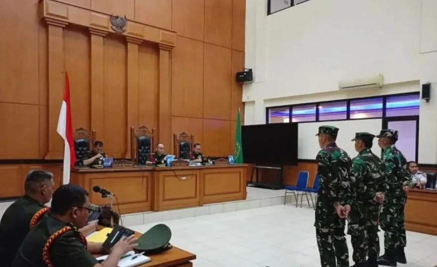 Hukuman Tiga Oknum TNI AL dalam Kasus Penembakan Bos Rental Mobil Dikurangi, Dua Diwajibkan Bayar Restitusi