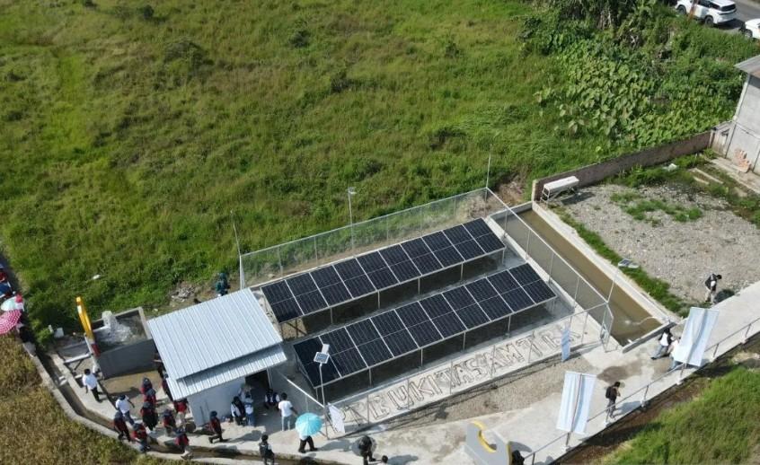 PT Bukit Asam Resmikan Dua PLTS Irigasi Ramah Lingkungan di Muara Enim, Dukung Produktivitas Petani dan Transisi Energi Bersi