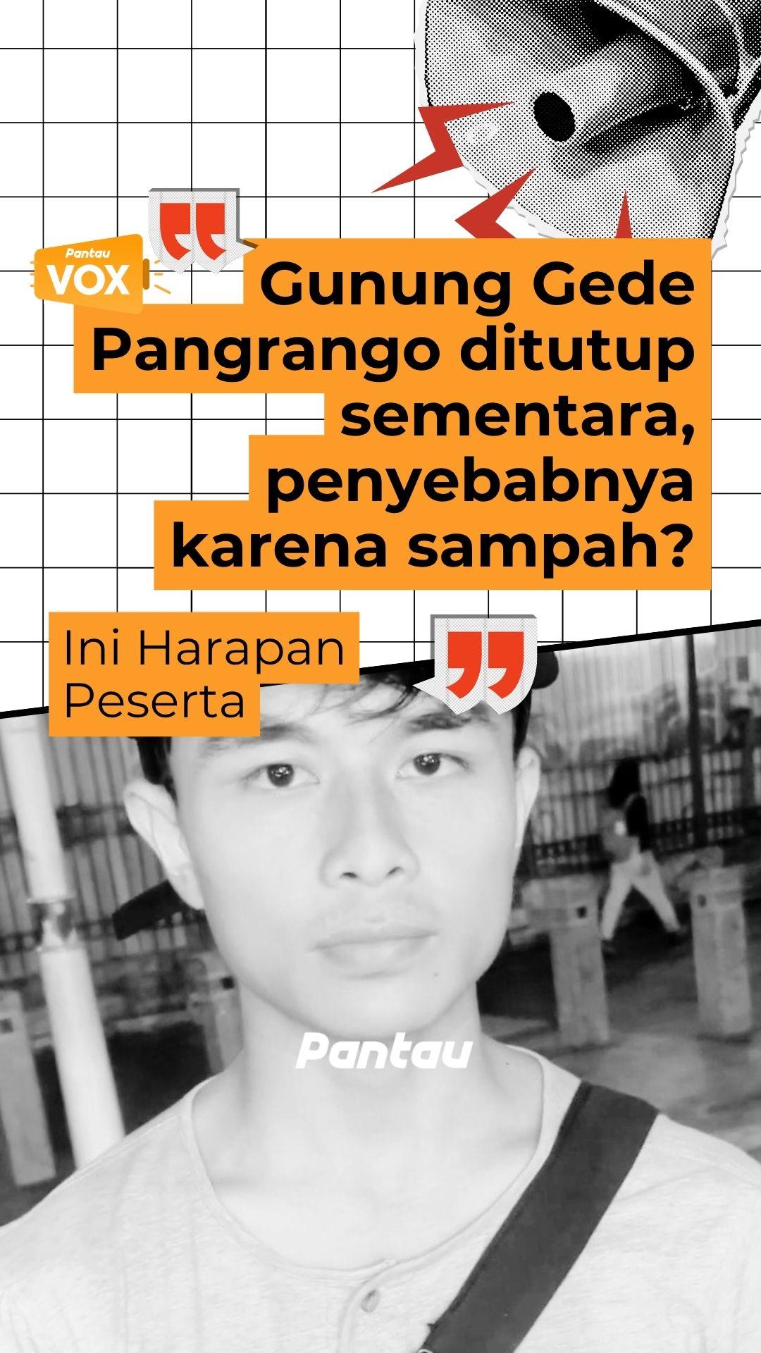 GUNUNG GEDE PANGRANGO DITUTUP SEMENTARA, PENYEBABNYA KARNA SAMPAH