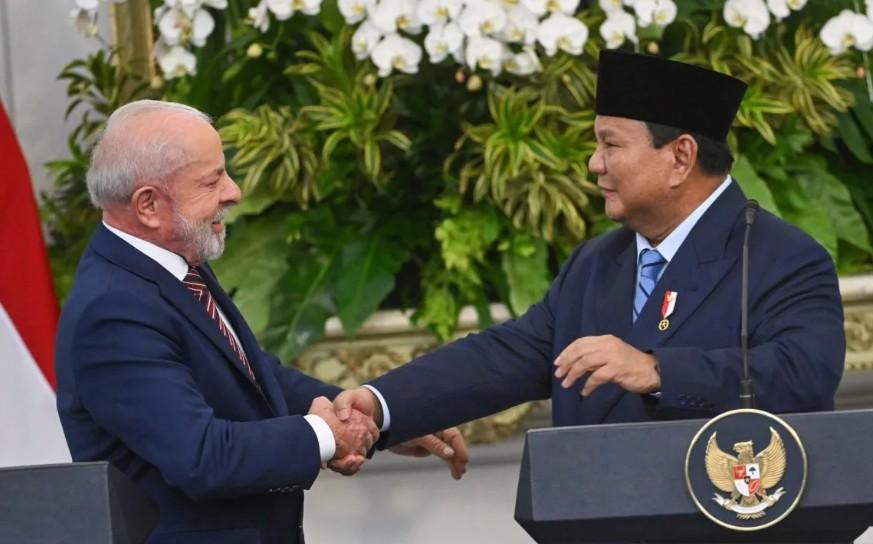 Presiden Brazil Dorong Perdagangan Bebas Berbasis Mata Uang Lokal Bersama Indonesia