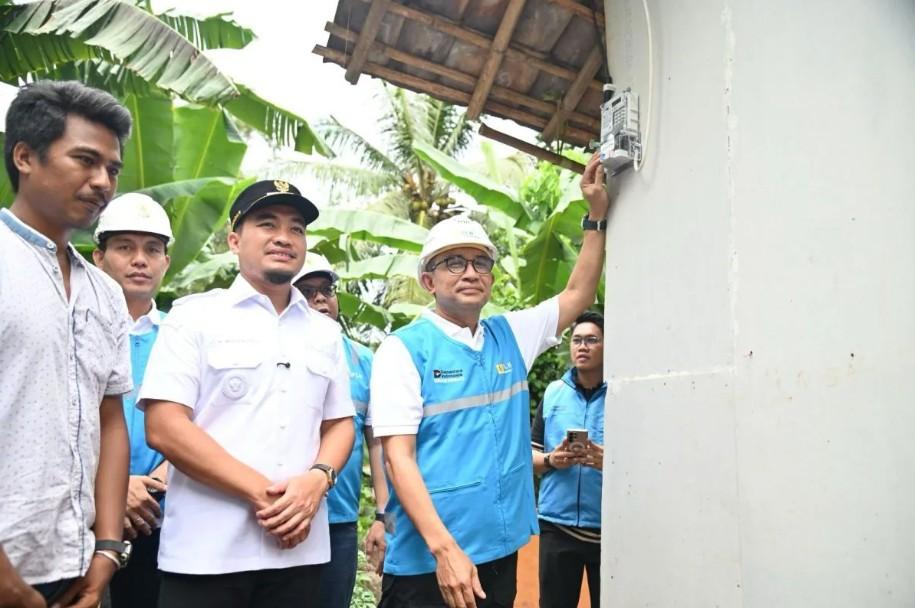 PLN Indonesia Power Sambungkan Listrik Gratis untuk Warga Tidak Mampu di Sekitar PLTU Suralaya