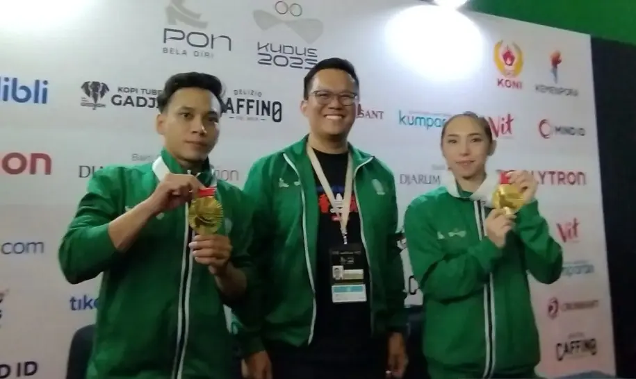 Jatim Penuhi Target Medali Emas di Wushu PON Bela Diri 2025, Tambah Dua Emas dari Daffa dan Jennifer