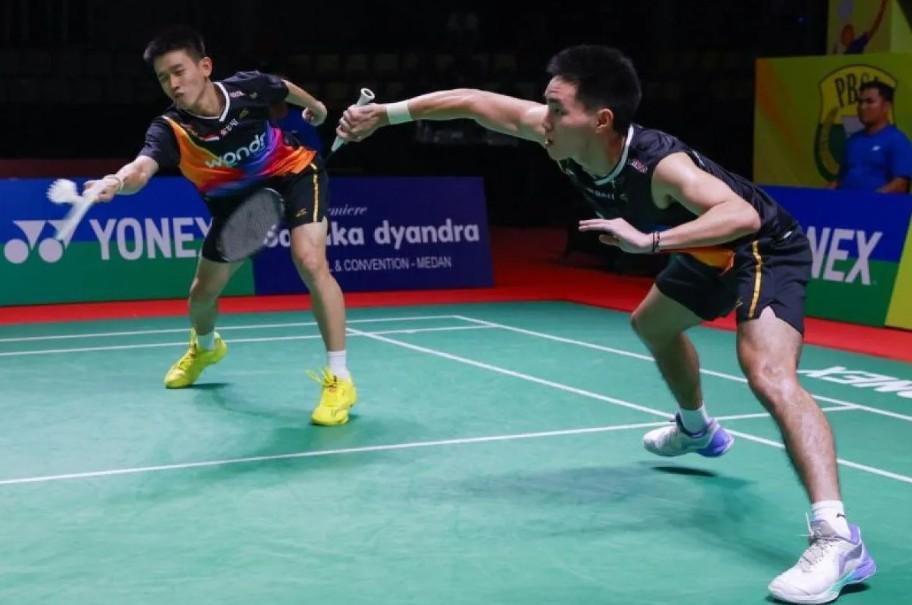 Raymond Indra dan Nikolaus Joaquin Lolos ke Final Indonesia Masters II 2025 Usai Kalahkan Rekan Senegara