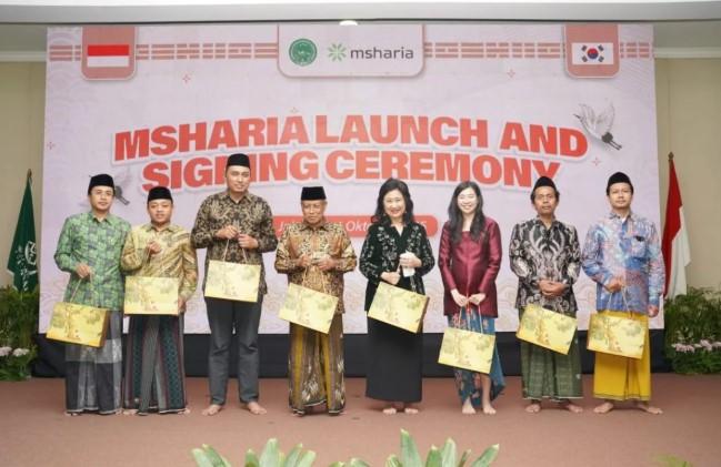 Said Aqil Dorong Santri Kuasai Teknologi Digital, Luncurkan Aplikasi M Sharia bersama Investor Korea