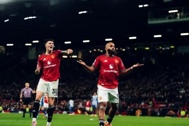 Bryan Mbeumo Bawa Manchester United Kalahkan Brighton 4-2, Cetak Dua Gol di Old Trafford