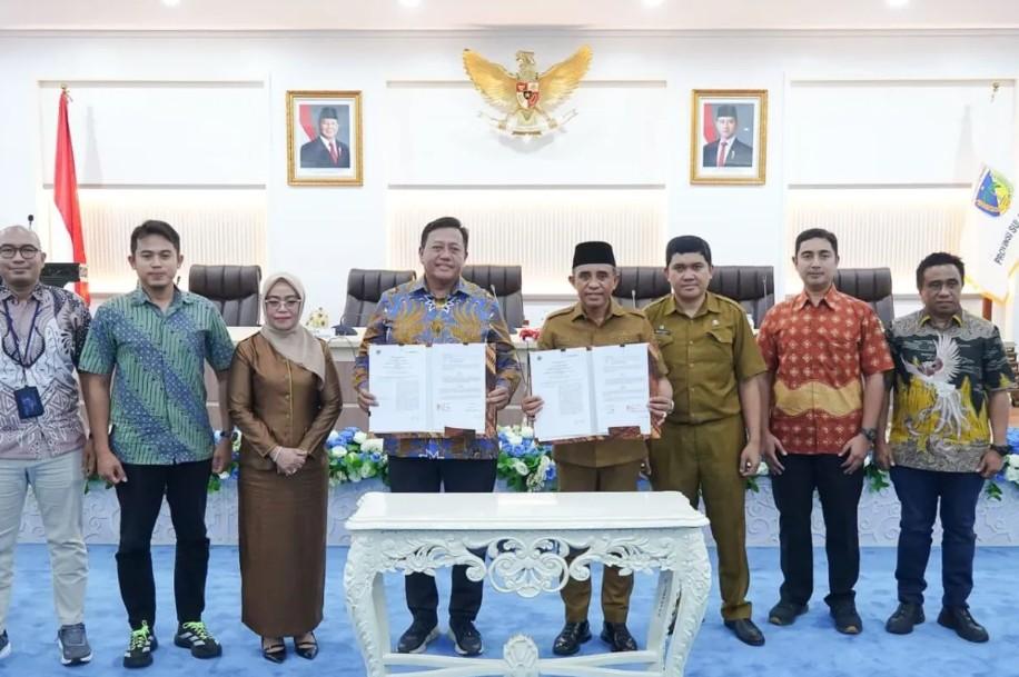 Telkomsat dan Pemprov Sulteng Teken MoU Program "Berani Berdering" untuk Atasi Blank Spot dan Percepat Transformasi Digital