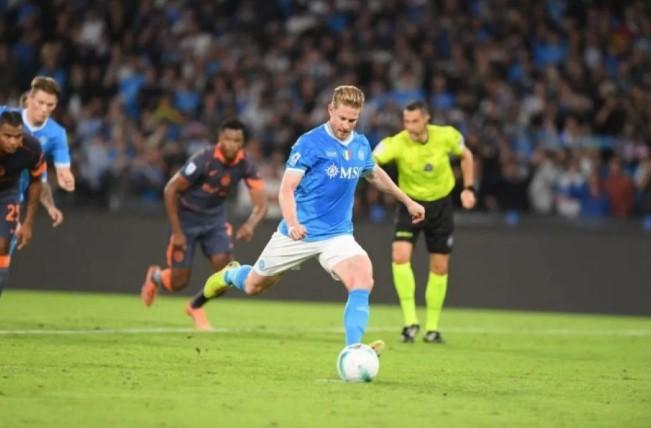 Napoli Bungkam Inter Milan 3-1, De Bruyne dan McTominay Antar Kemenangan Kembali ke Puncak Serie A