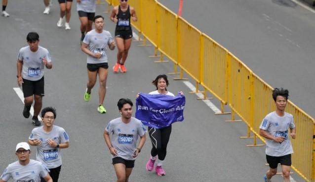 Kampanye "Run for Clean Air" Ajak Pelari Jakarta Wujudkan Kota Sehat dan Udara Bersih