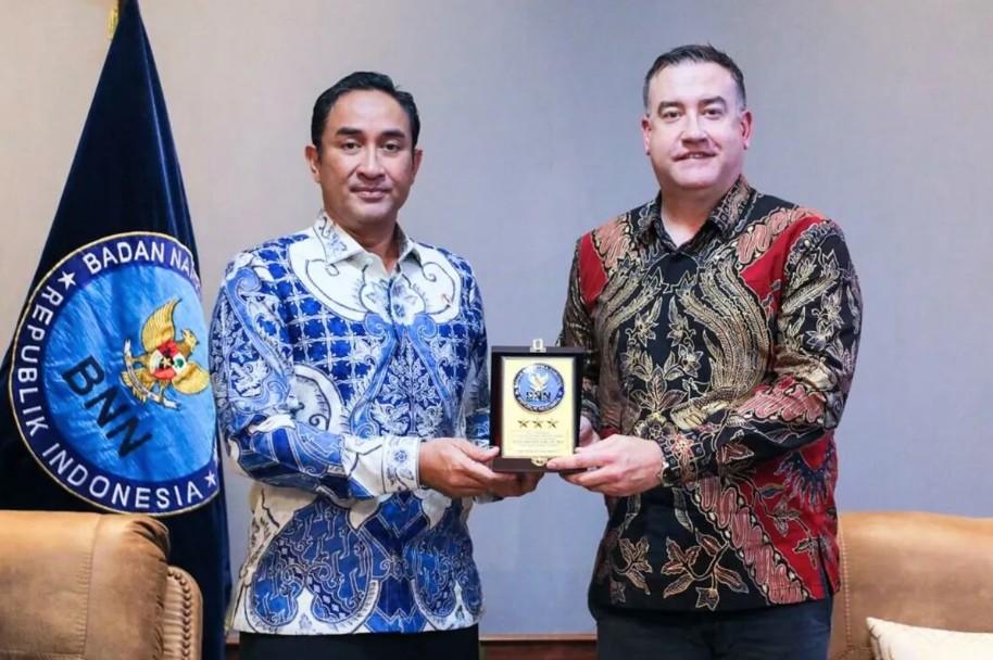 BNN dan Polisi Federal Australia Sepakat Perkuat Kerja Sama Cegah Penyelundupan Narkotika Lintas Perairan
