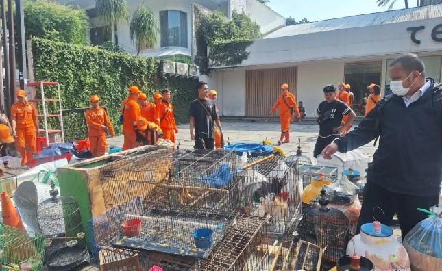 Penertiban Pedagang Pasar Barito Dimulai, Pemkot Jaksel Fokus Kembalikan Fungsi Taman dan Trotoar