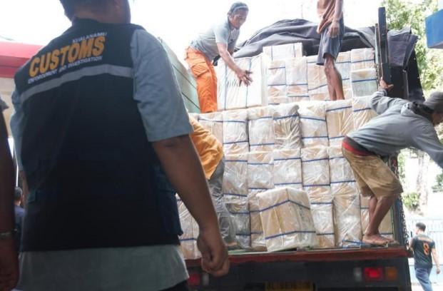 Bea Cukai Gagalkan Peredaran 3,87 Juta Batang Rokok Ilegal di Aceh Utara