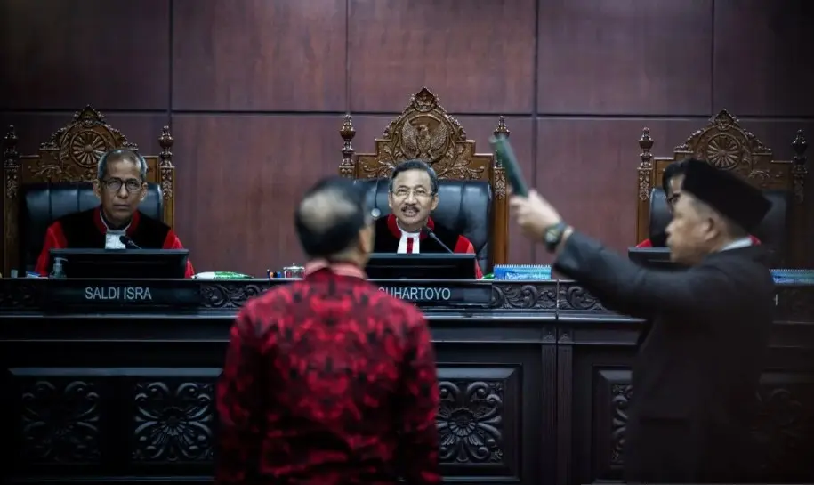 Mahkamah Konstitusi Rampungkan Sidang Uji Materi Pasal Perintangan Penyidikan yang Diajukan Hasto Kristiyanto