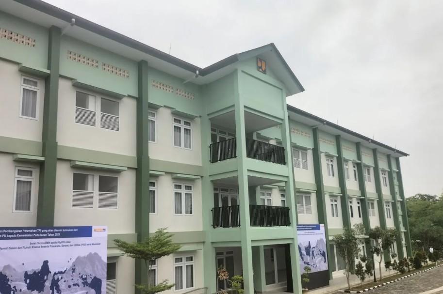 KSAD Resmikan Rusun Layak Huni untuk Prajurit TNI AD di Jonggol, Apresiasi Bantuan Kementerian PU