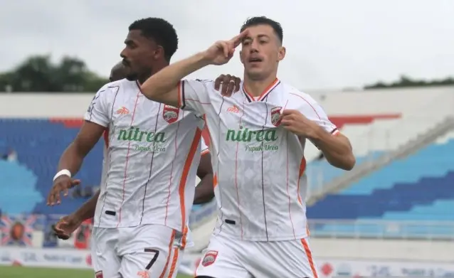 Borneo FC Menjauh di Puncak Klasemen Usai Menang Telak atas Arema FC
