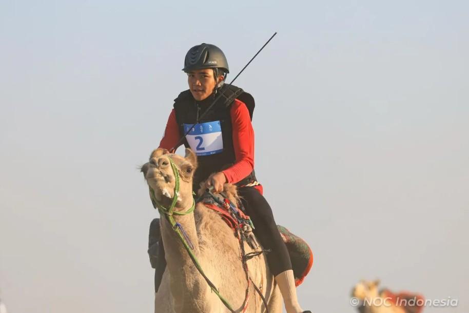 Indonesia Catat Sejarah, Ikut Balap Unta Perdana di Asian Youth Games 2025 Bahrain