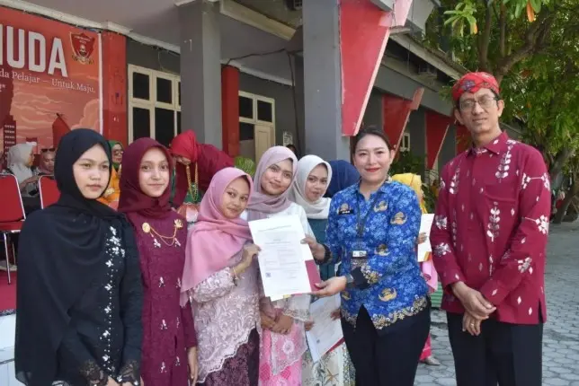 Lima Karya Tari Siswa SMP Negeri 1 Palu Resmi Terdaftar sebagai Hak Kekayaan Intelektual