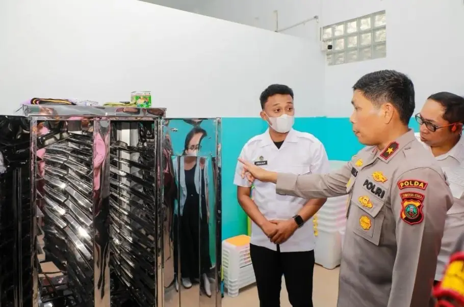 Dapur Gizi SPPG Polres Tapanuli Utara Layani 1.762 Siswa di 23 Sekolah, Wakapolda Sumut Tegaskan Komitmen untuk Anak Indonesi