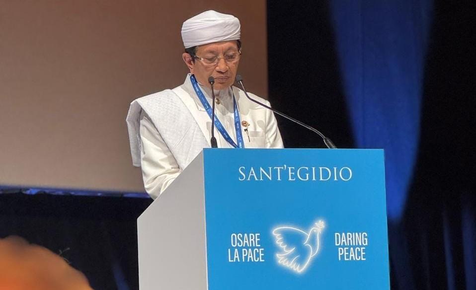 Menteri Agama RI Kenang Paus Fransiskus di Forum Perdamaian Dunia di Vatikan