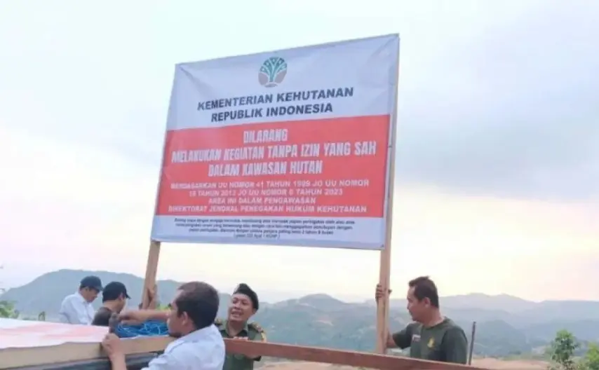 Aktivitas Tambang Ilegal di TWA Gunung Prabu Sudah Berhenti Sejak 2018, Gakkum Perketat Pengawasan