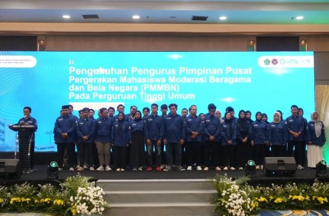 Kemenag Kukuhkan Pengurus PMMBN 2025–2027, Perkuat Moderasi Beragama dan Bela Negara di Kampus