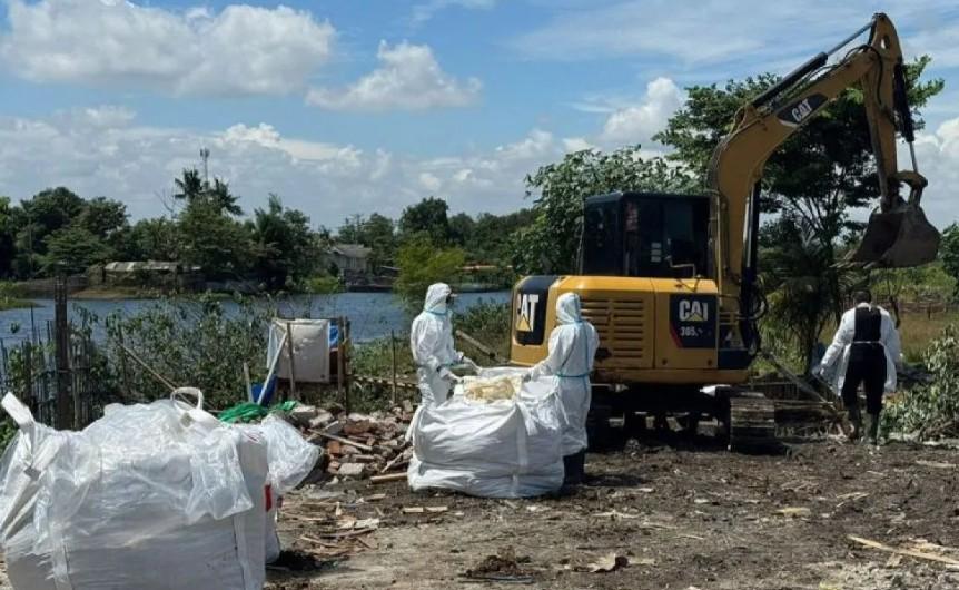 Pemerintah Rampungkan Dekontaminasi 22 Pabrik Terkontaminasi Cesium-137 di Cikande, 558 Ton Limbah Dipindahkan