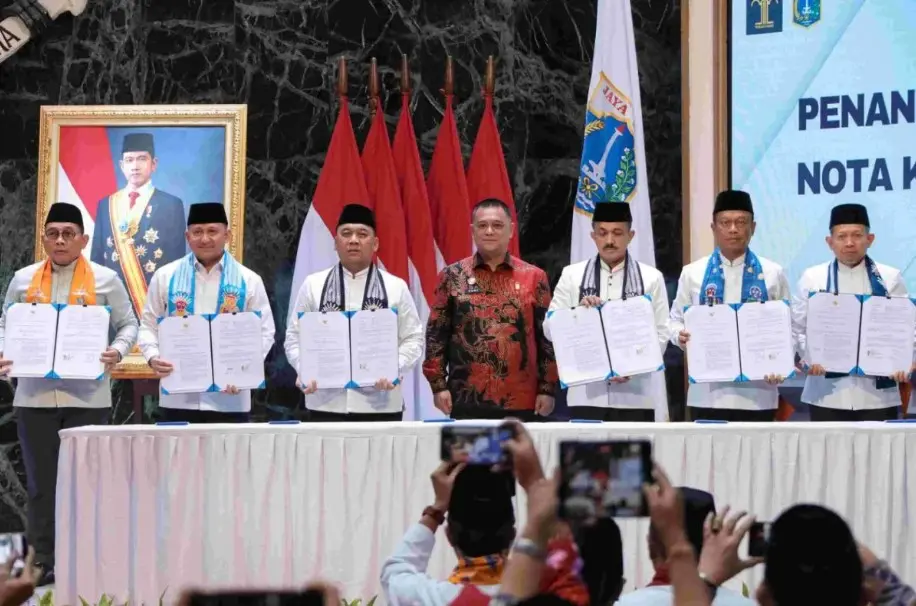 Gubernur Pramono dan Menkumham Supratman Resmikan 267 Pos Bantuan Hukum di Seluruh Kelurahan Jakarta