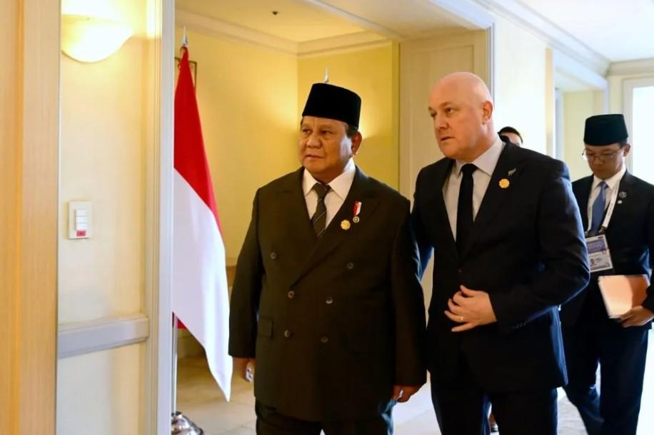 Presiden Prabowo dan PM Selandia Baru Bahas Peningkatan Kerja Sama Ekonomi di KTT APEC 2025