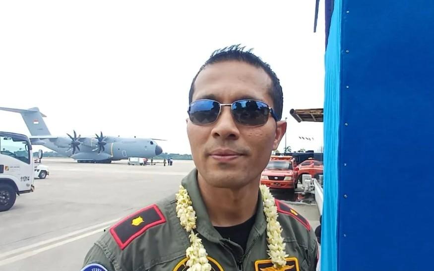 Mayor Riki Sihaloho Jadi Pilot Pertama A400M, Pesawat Angkut Terbesar Milik TNI AU
