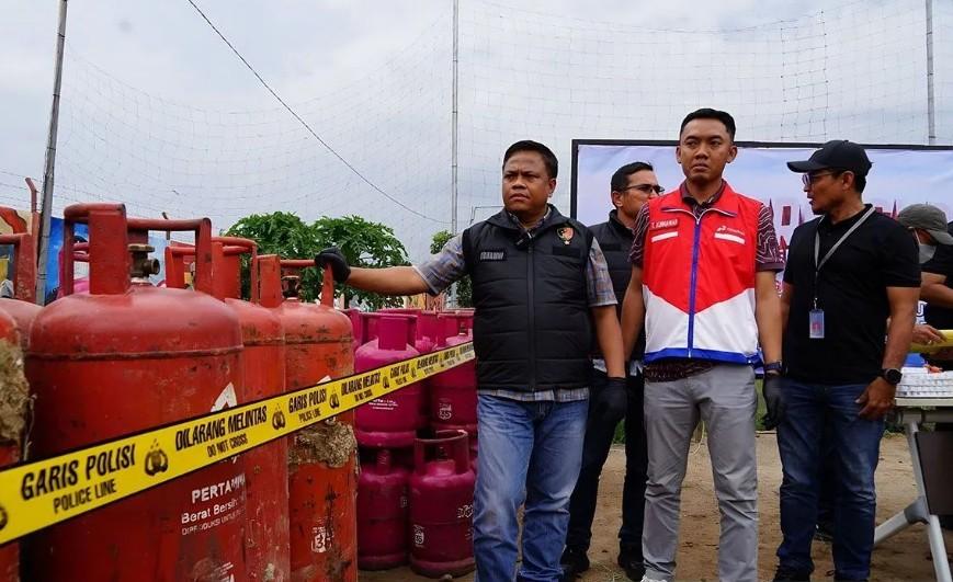 Polisi Bongkar Sindikat Pengoplos LPG di Sukoharjo, Negara Rugi Rp5,4 Miliar