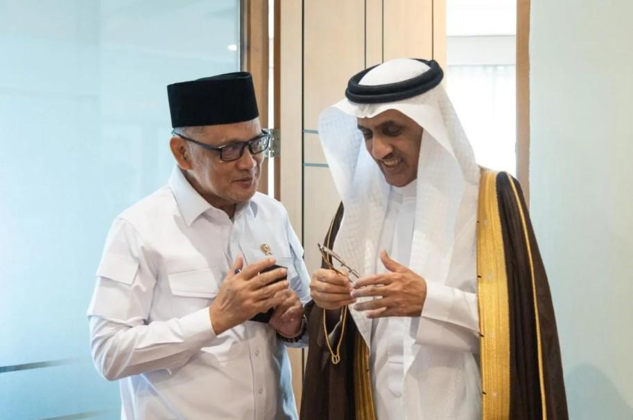 Menhaj RI dan Dubes Arab Saudi Bahas Serius Istithaah Kesehatan Haji 2026 dan Pembentukan Joint Operation Group