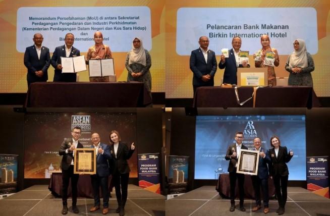 Birkin International Hotel Luncurkan Program Food Bank dan Raih Pengakuan ESG dari ASEAN dan ASIA Records