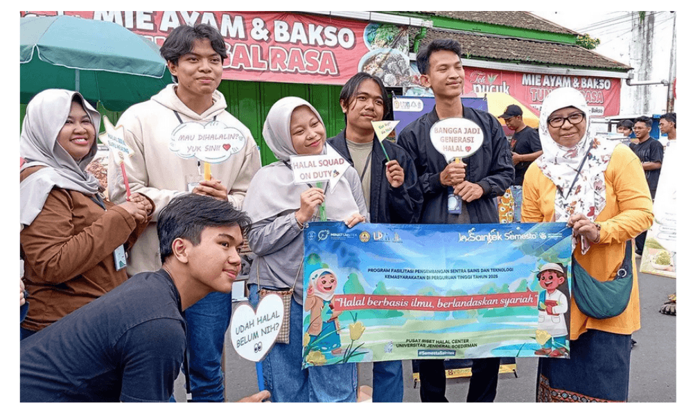Unsoed Purwokerto Edukasi Publik tentang Produk Halal Lewat Program “Halal on the Street”