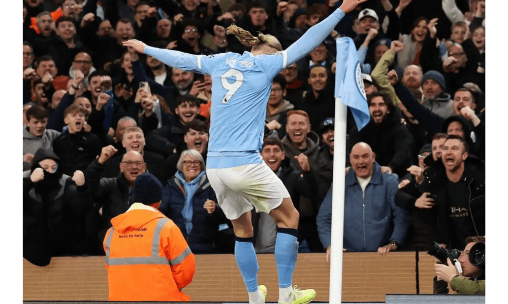 Man City Kalahkan Bournemouth 3-1, Haaland Cetak Brace dan Naikkan Tim ke Posisi Kedua