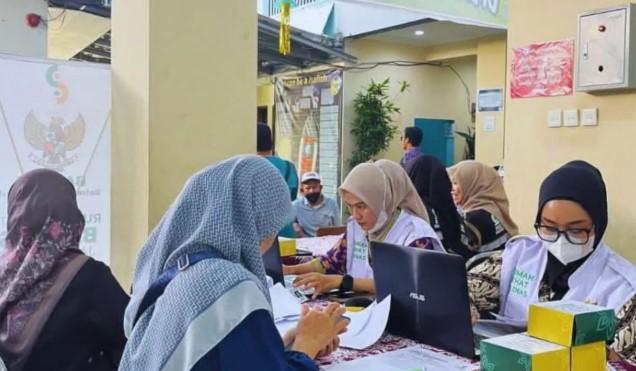 Baznas Gelar Layanan Kesehatan Gratis untuk Mustahik di Kota Bandung