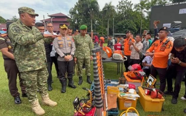 3.000 Personel Gabungan Disiagakan Hadapi Potensi Bencana di Kabupaten Bogor