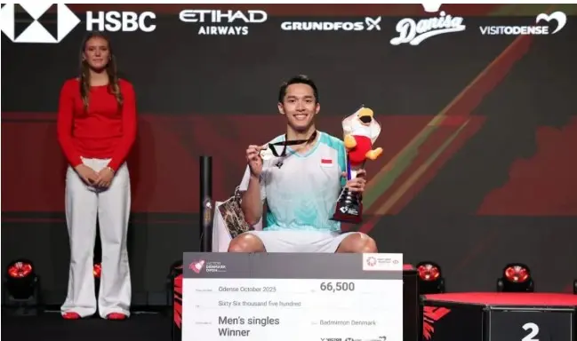 Tinggalkan Pelatnas, Jonatan Christie Temukan Kembali Semangat Bertanding Lewat Jalur Independen