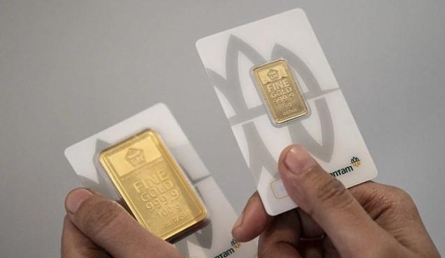 Harga Emas Antam Turun Rp26.000 Jadi Rp2,26 Juta per Gram, Ini Rinciannya