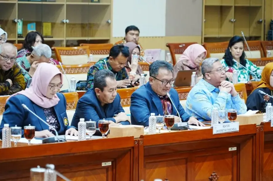 Rektor Universitas Pancasila Hadiri RDPU Komisi III DPR Bahas RUU KUHAP, Tegaskan Komitmen Akademik dalam Reformasi Hukum