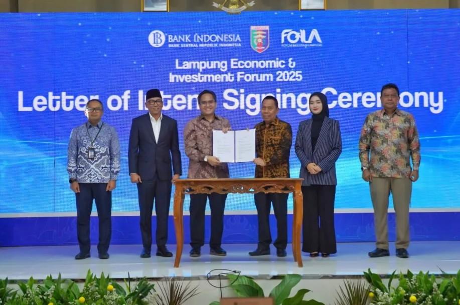 15 Investor Asing Teken Komitmen di LEIF 2025, Lampung Tawarkan Proyek Strategis Senilai Rp22 Triliun