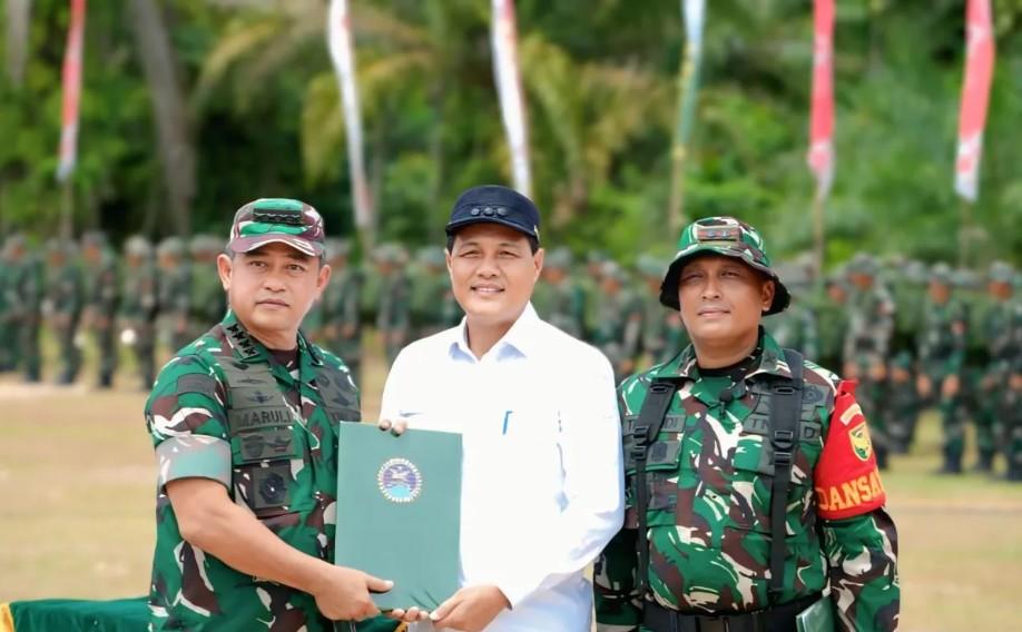 TMMD ke-126 Resmi Ditutup, TNI Sukses Bangun Infrastruktur Tiga Desa di Muara Enim