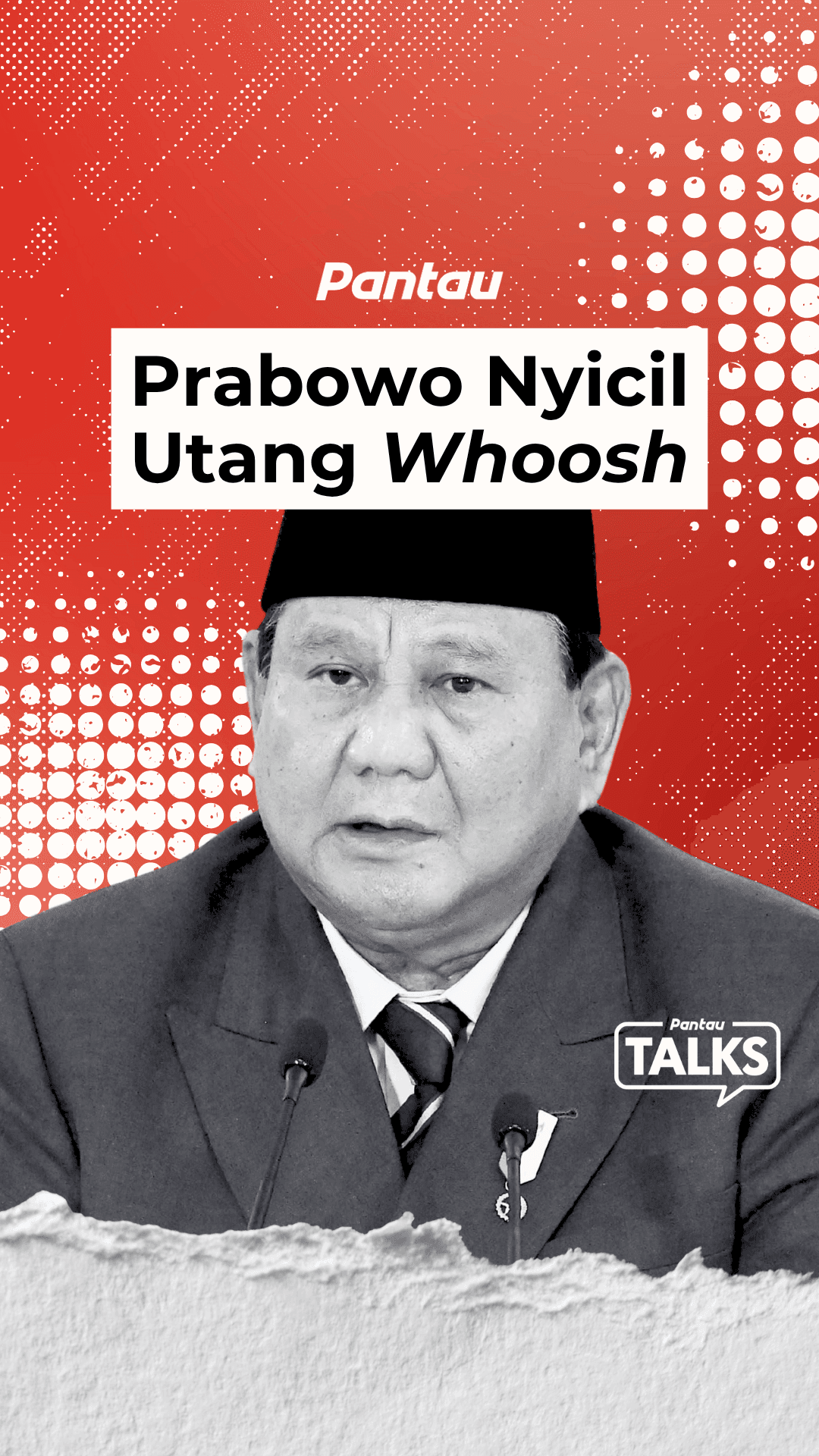 PRABOWO NYICIL UTANG WHOOSH