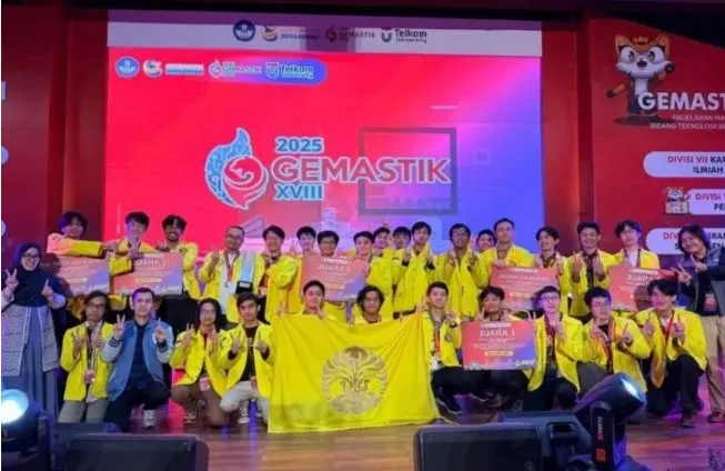 Fasilkom UI Raih Juara Umum di GEMASTIK XVIII 2025, Dominasi 10 Kali dari 18 Penyelenggaraan