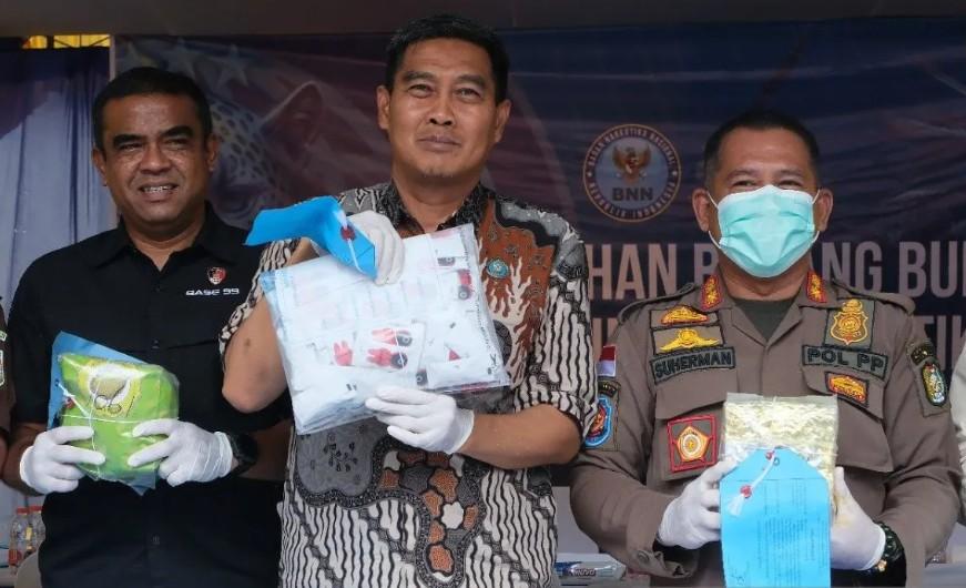 BNNP Kalbar Musnahkan Narkotika Senilai Rp60 Miliar Hasil Penindakan di Perbatasan