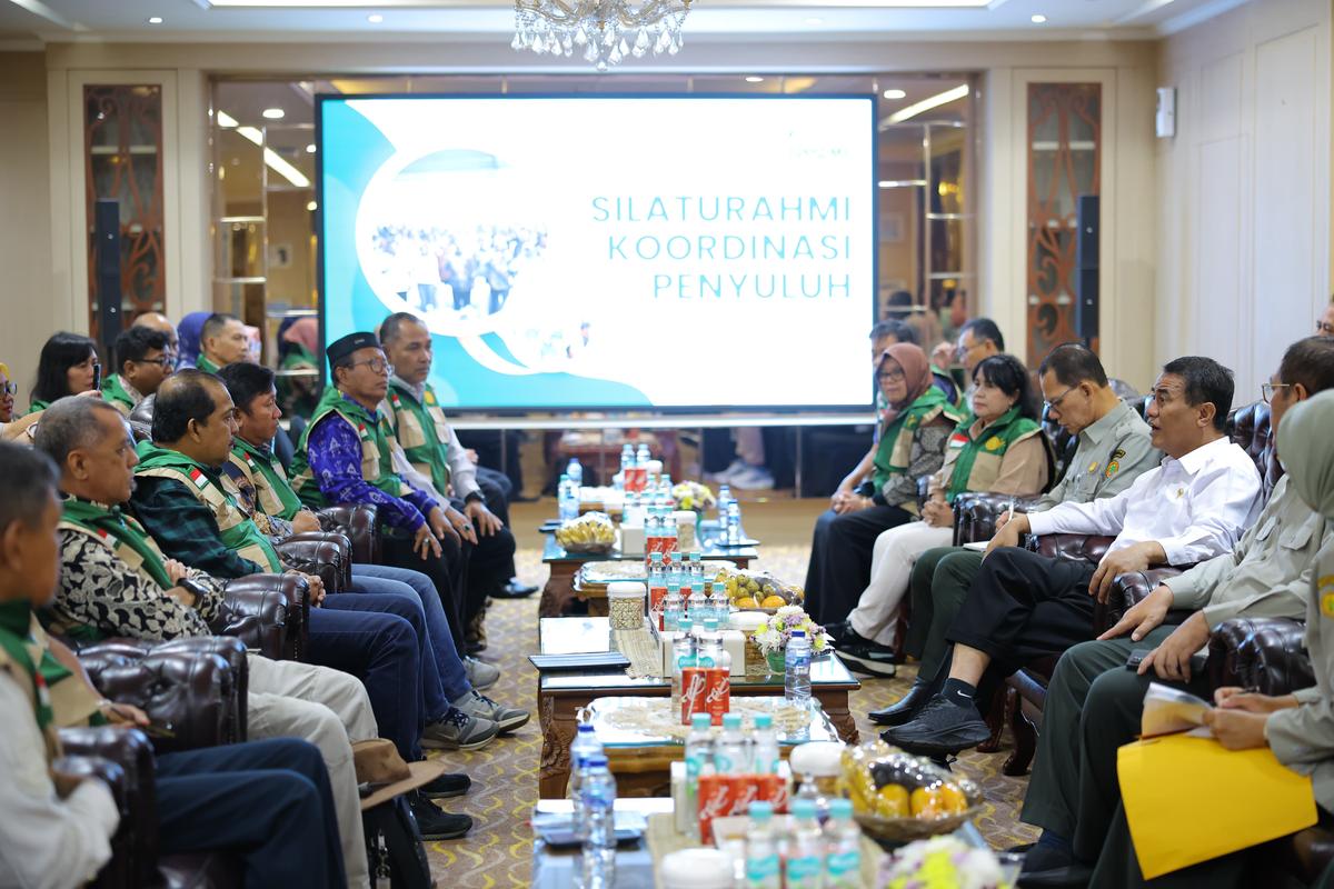 Mentan Amran Ajak Penyuluh Kawal Swasembada Pangan, Penyuluh Siap Satu Komando